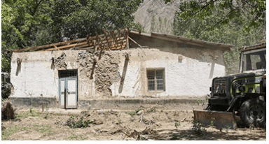 The old building on the territory of the Hope Centre